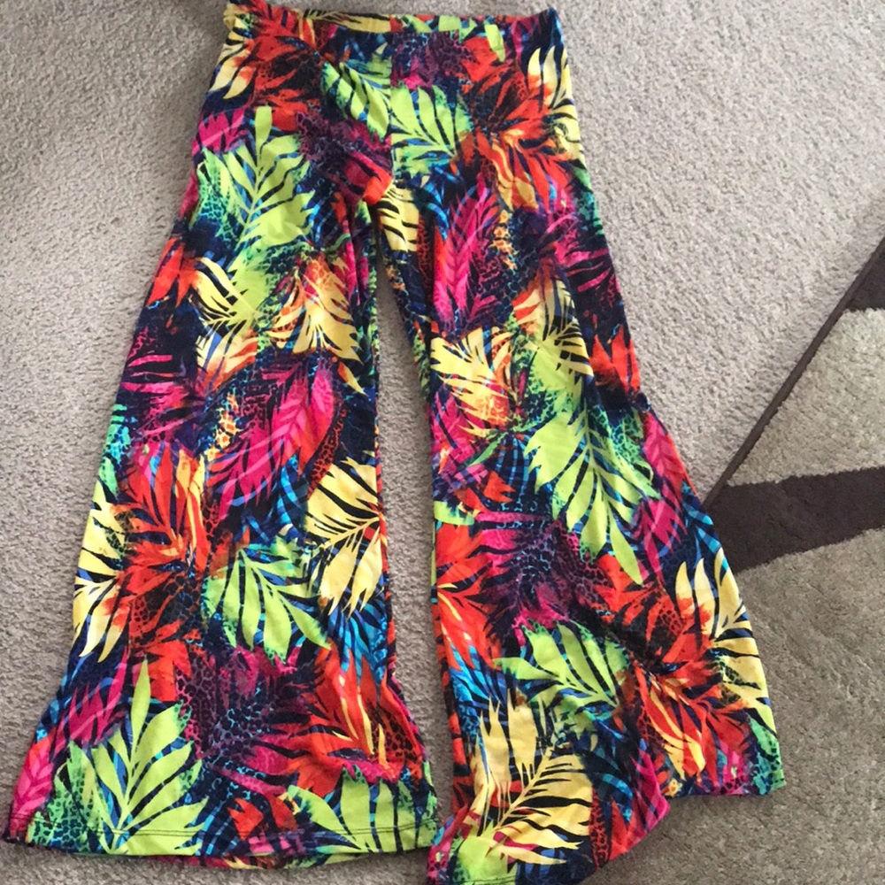 Colorful and sexy palazzo pants